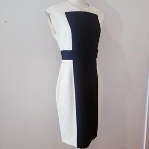 Calvin Klein Colorblock Scuba Dress